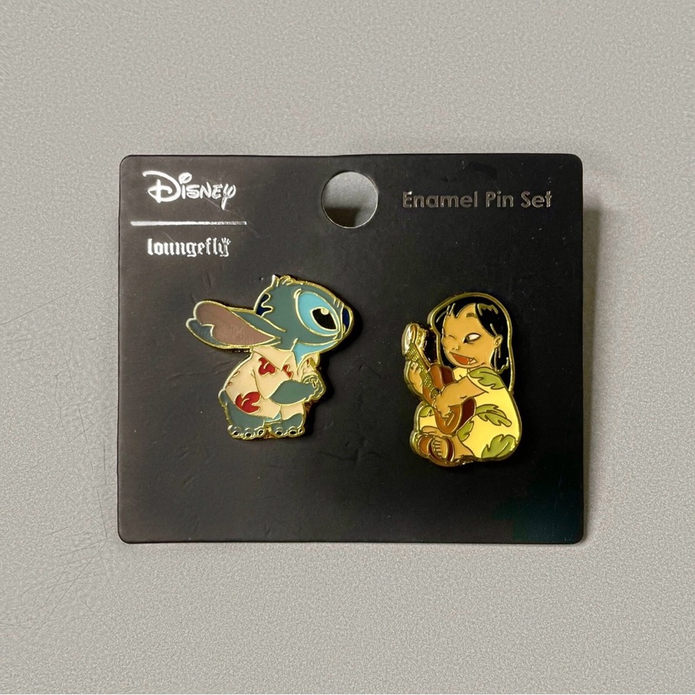 Loungefly Exclusive Lilo & Stitch Luau Disney Trading Pin Set 38930